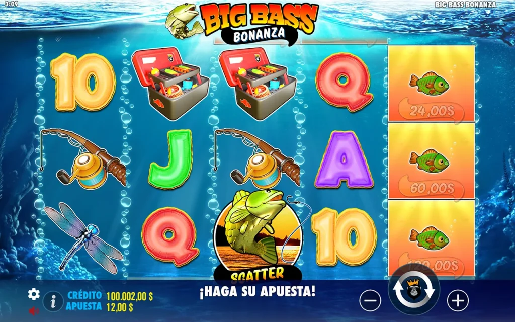 Big Bass Bonanza Juego Gratis