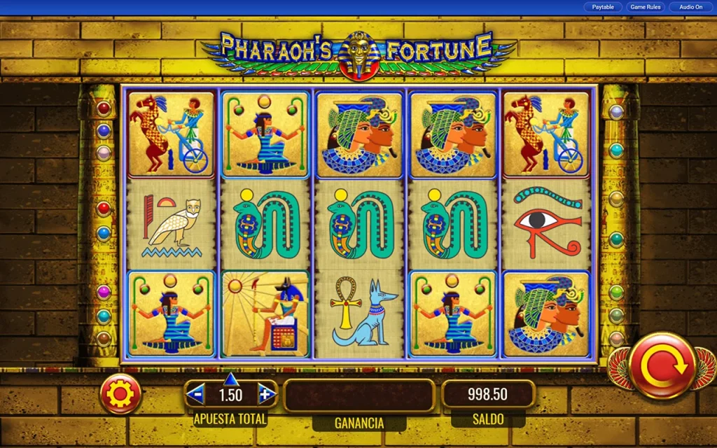 Pharaoh’s Fortune Juego Gratis