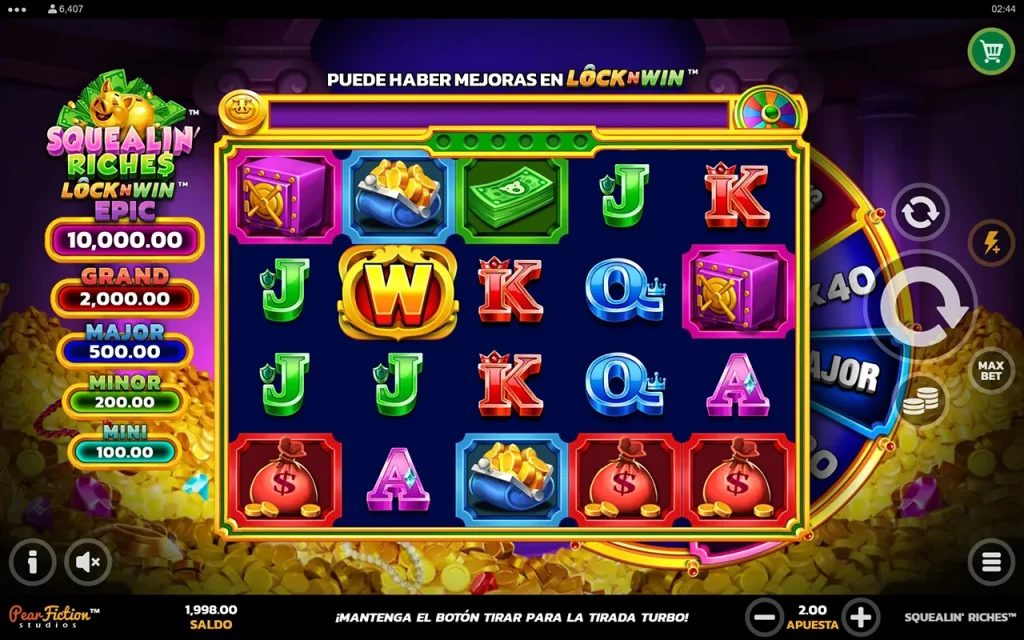 Squealin’ Riches Juego Gratis