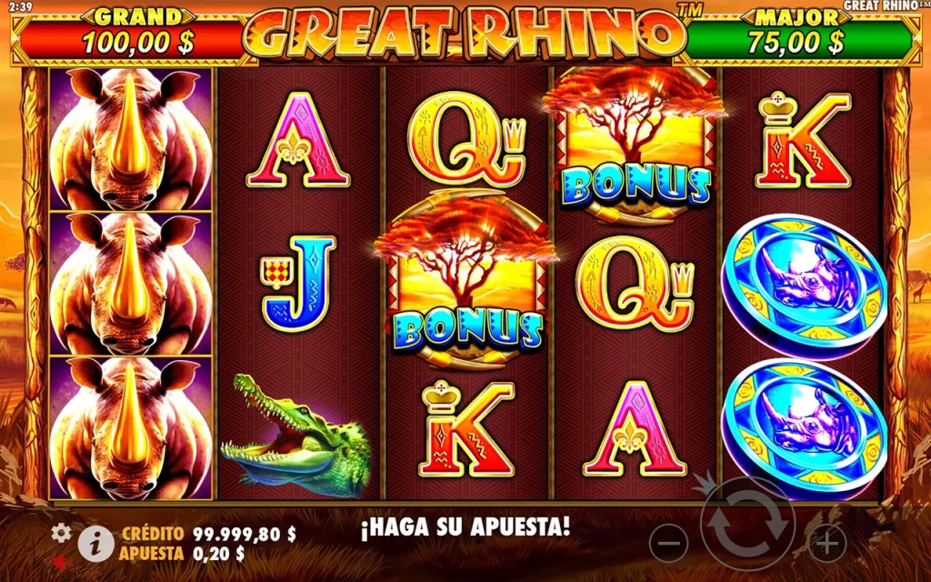 Great Rhino Juego Gratis