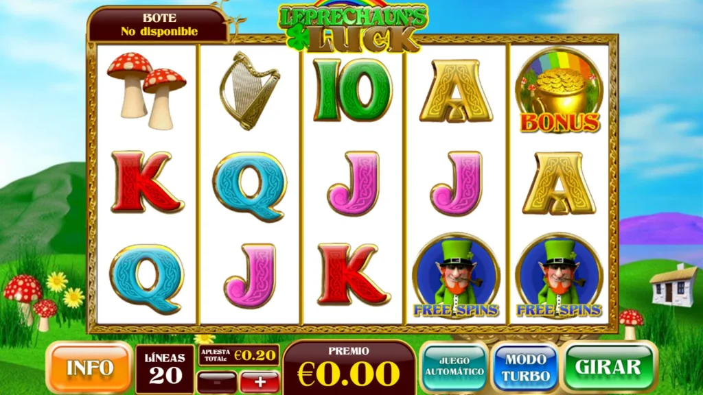 Leprechauns Luck Juego Gratis