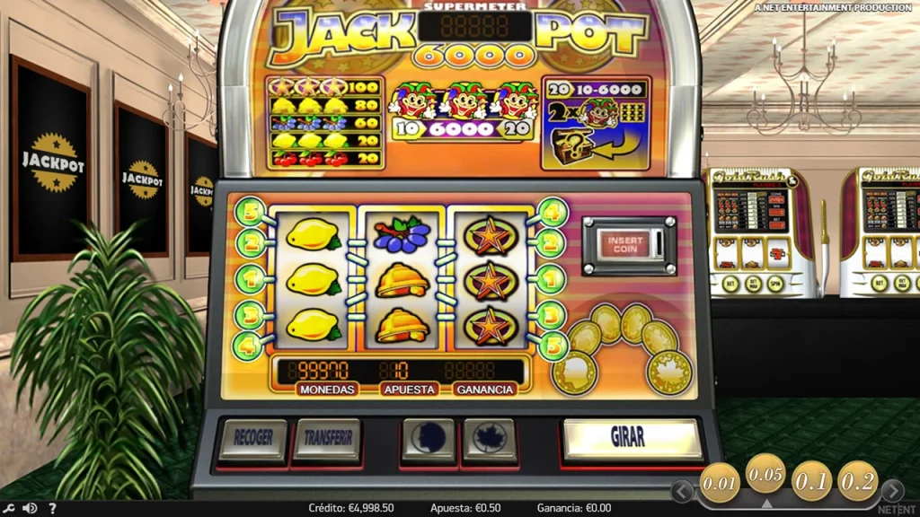 Jackpot 6000 Juego Gratis