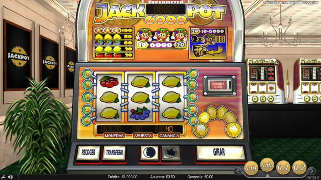 Jackpot 6000 Ganancia