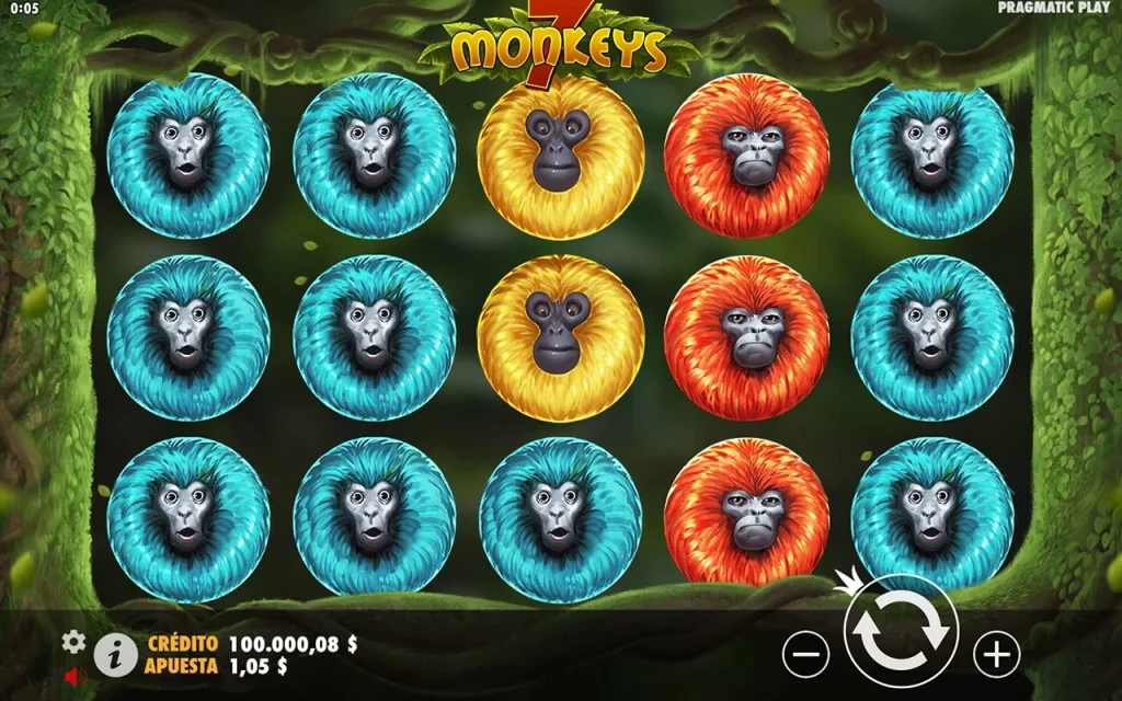 7 Monkeys Juego Gratis