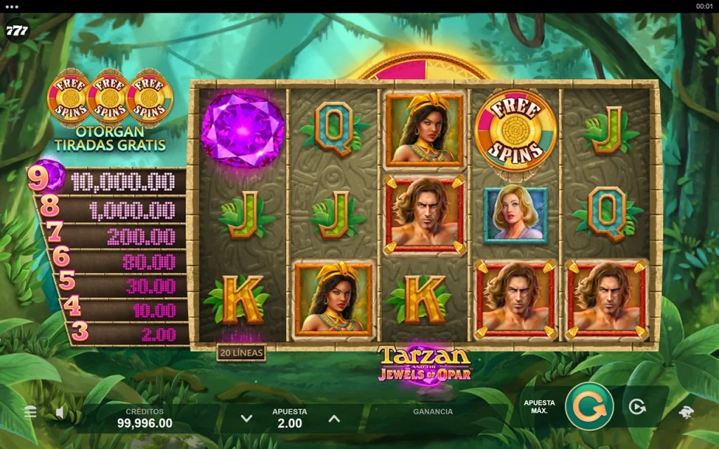 Tarzan Juego Gratis