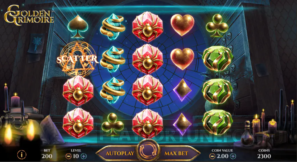 Golden Grimoire Slot Juego Gratis