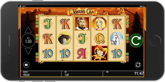 Jokers Cap Slot Versión Móvil