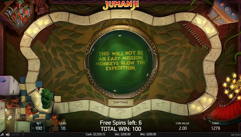 Jumanji Video Slot Giros Gratis