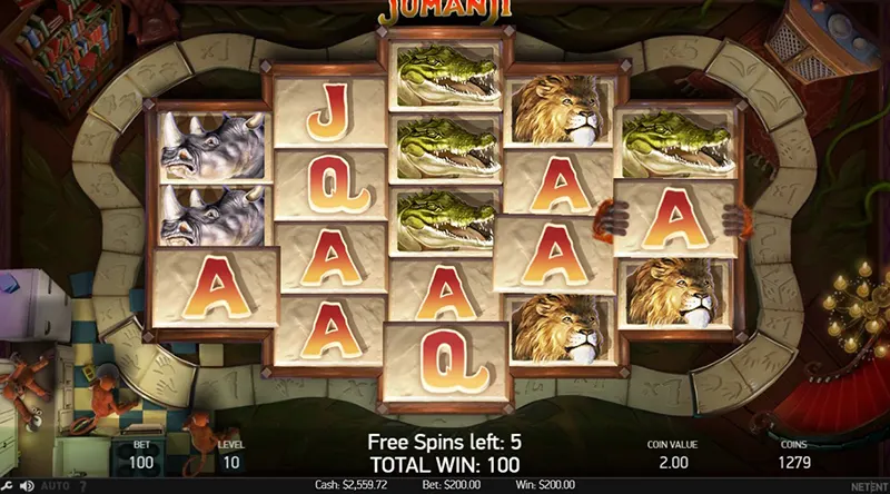 Jumanji Video Slot Juego Gratis