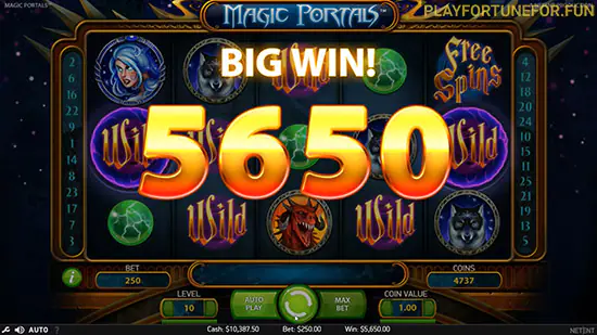 Magic Portals Slot Gran Ganancia