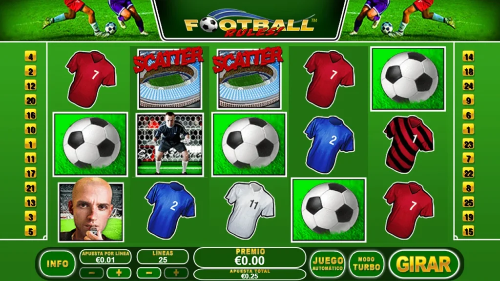 Football Rules Slot Juego Gratis