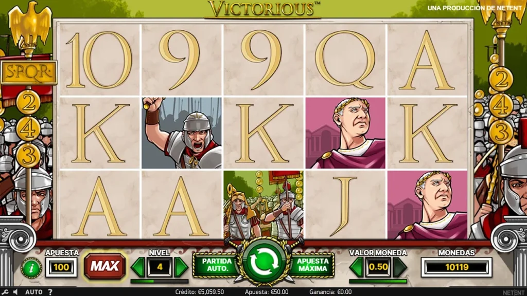 Victorious Slot Juego Gratis