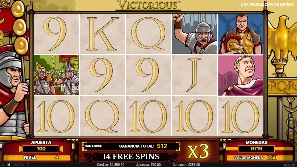 Victorious Slot Giros Gratis