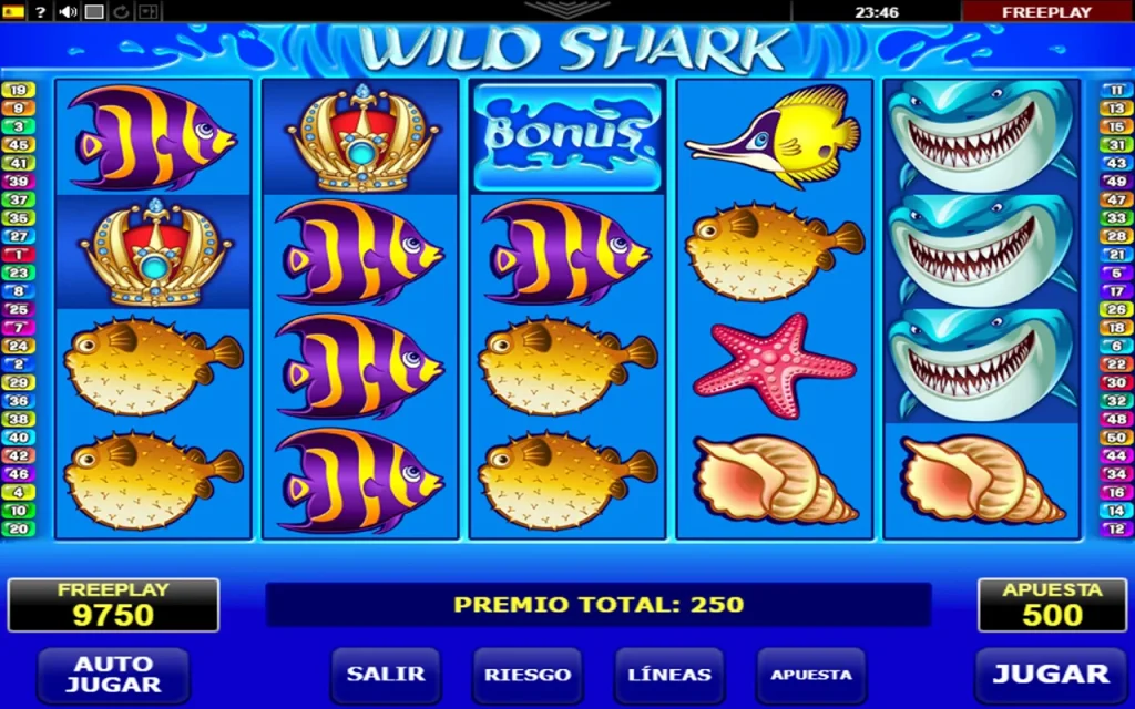 Wild Shark Slot Juego Gratis