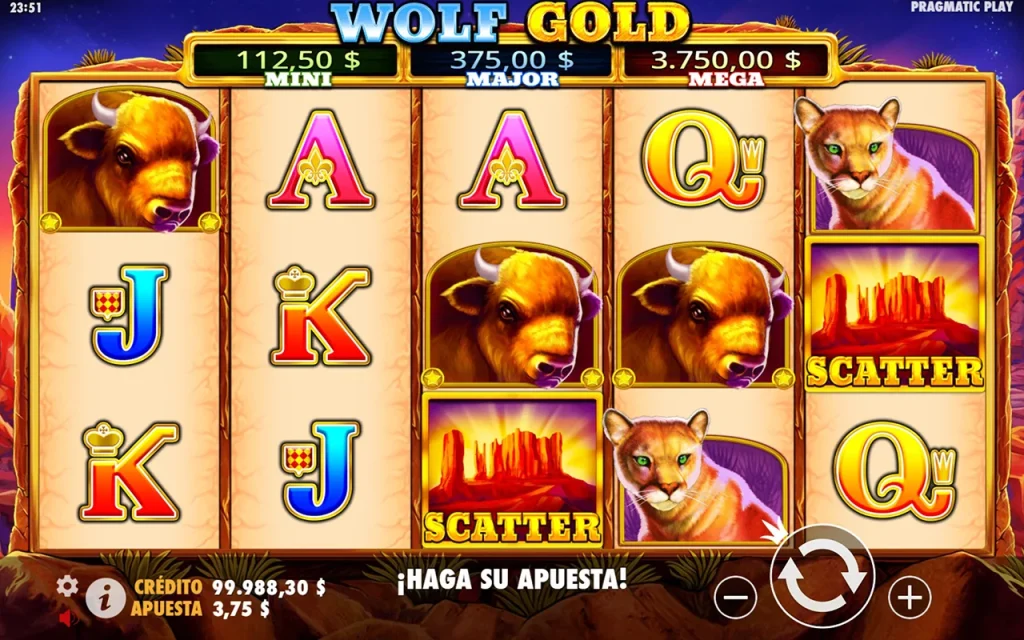 Wolf Gold Símbolos Especiales