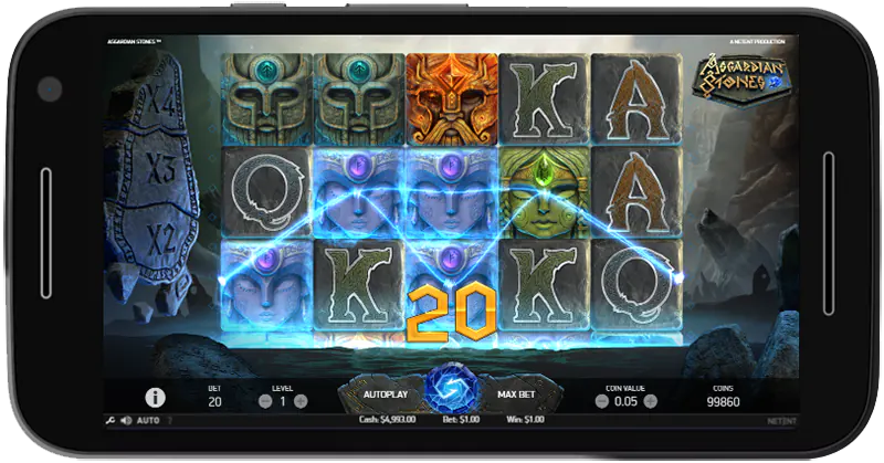 Asgardian Stones Slot Versión Móvil