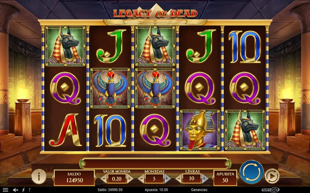 Legacy of Dead Slot Juego Gratis