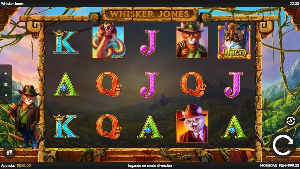 Whisker Jones Slot Juego Gratis