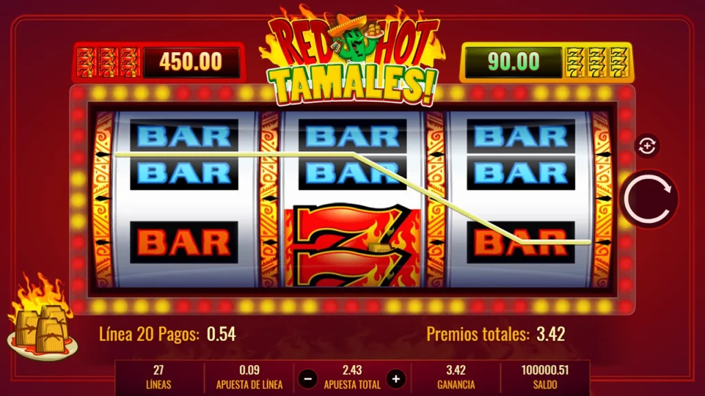 Red Hot Tamales Slot Ganancia