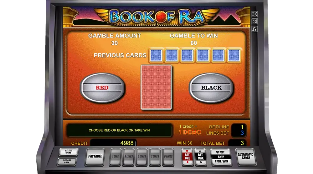 Book Of Ra Slot Función de Apuesta