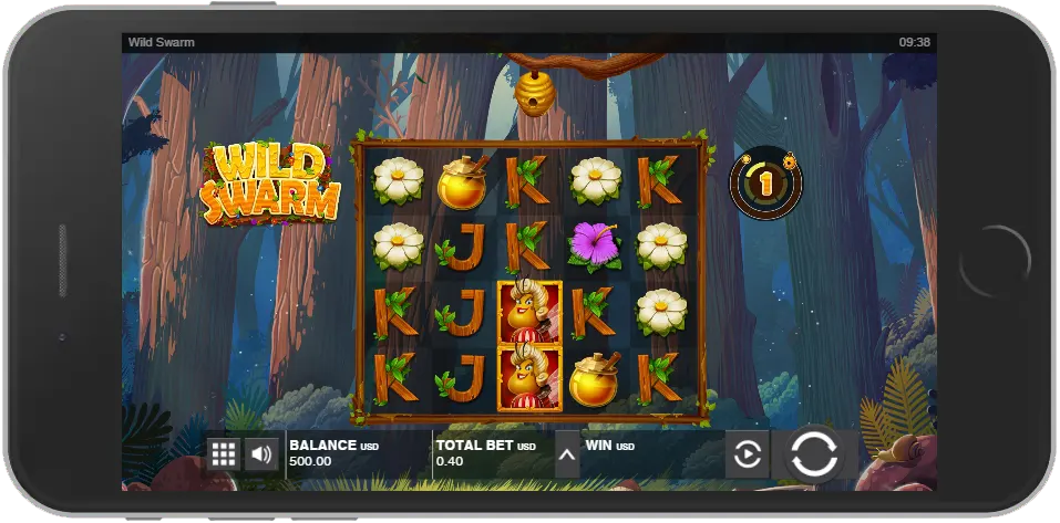 Wild Swarm Slot Versión Móvil