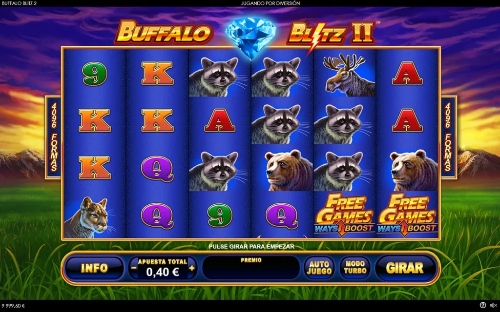 Buffalo Blitz 2 Juego Gratis