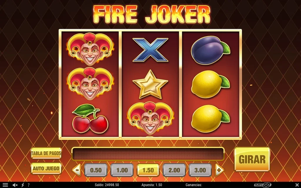 Fire Joker Slot Juego Gratis