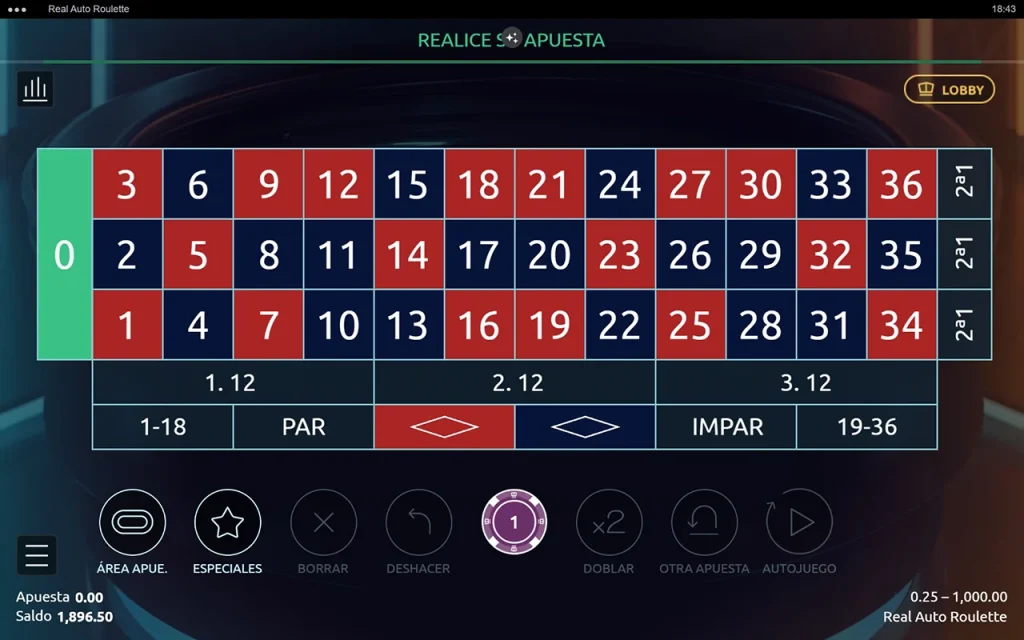 Real Auto Roulette Juego Gratis