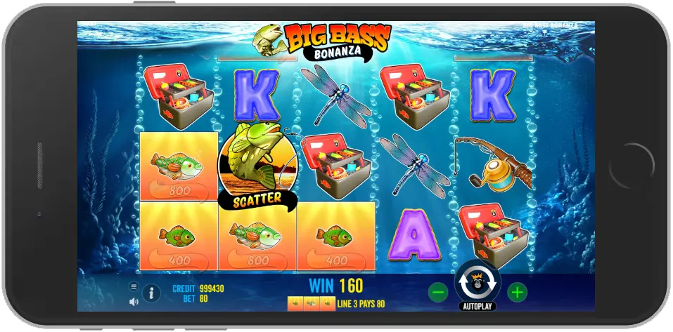 Big Bass Bonanza Versión Móvil