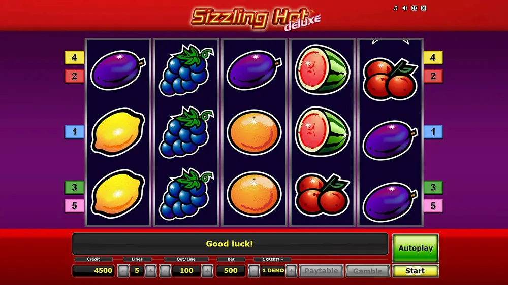 Sizzling Hot Slot Juego Gratis