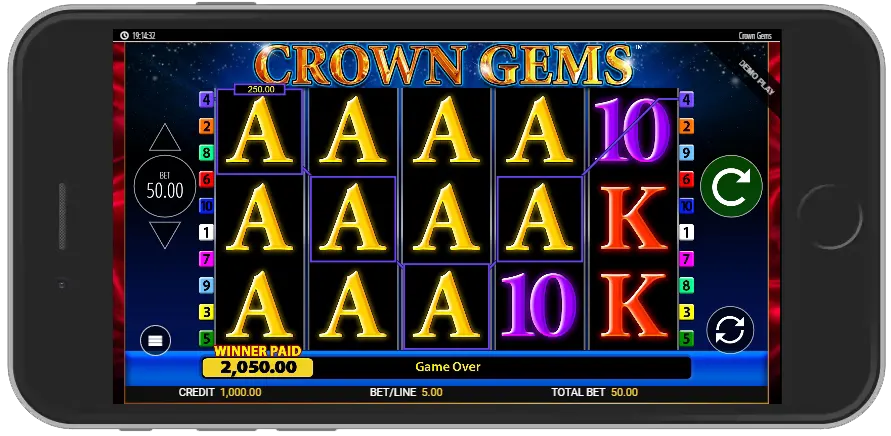 Crown Gems Versión Móvil