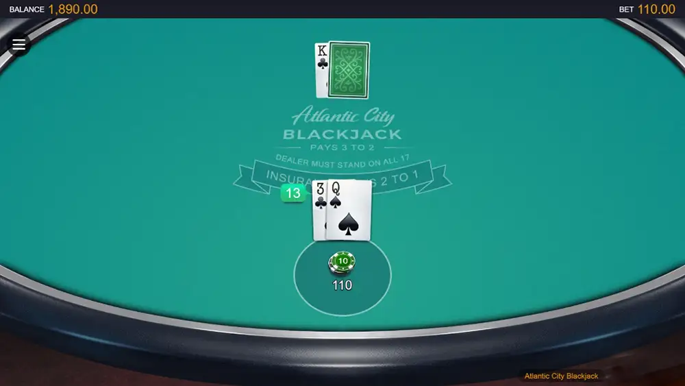 Probar juego Atlantic City Blackjack Atlantic City Blackjack