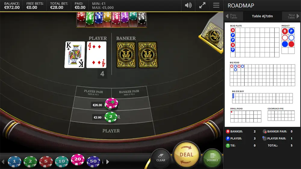 Baccarat (Punto Banco)