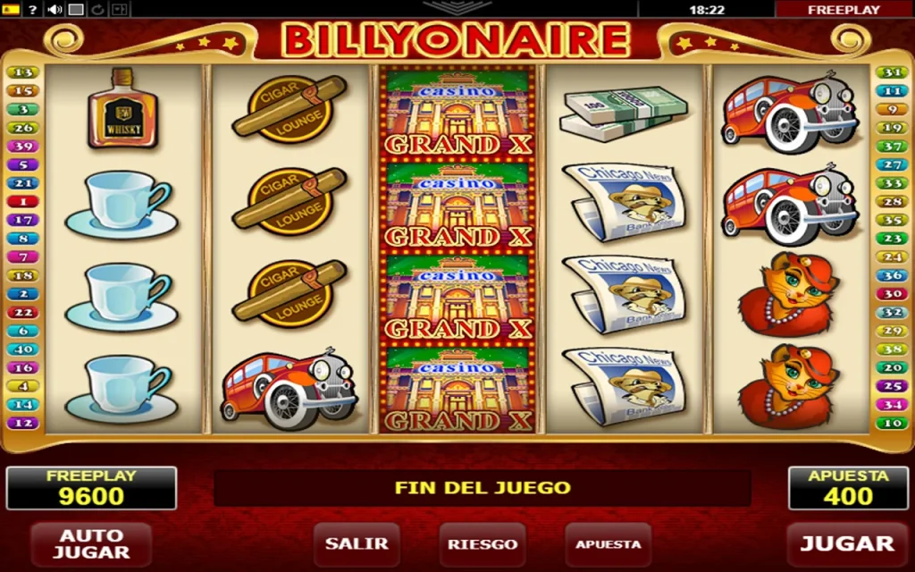 Billyonaire Slot Juego Gratis