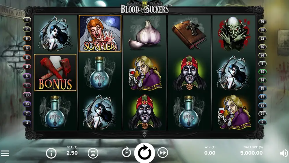 Probar juego Blood Suckers Slot Blood Suckers Slot