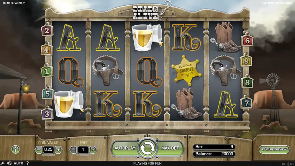 Probar juego Dead or Alive Slot Dead or Alive Slot