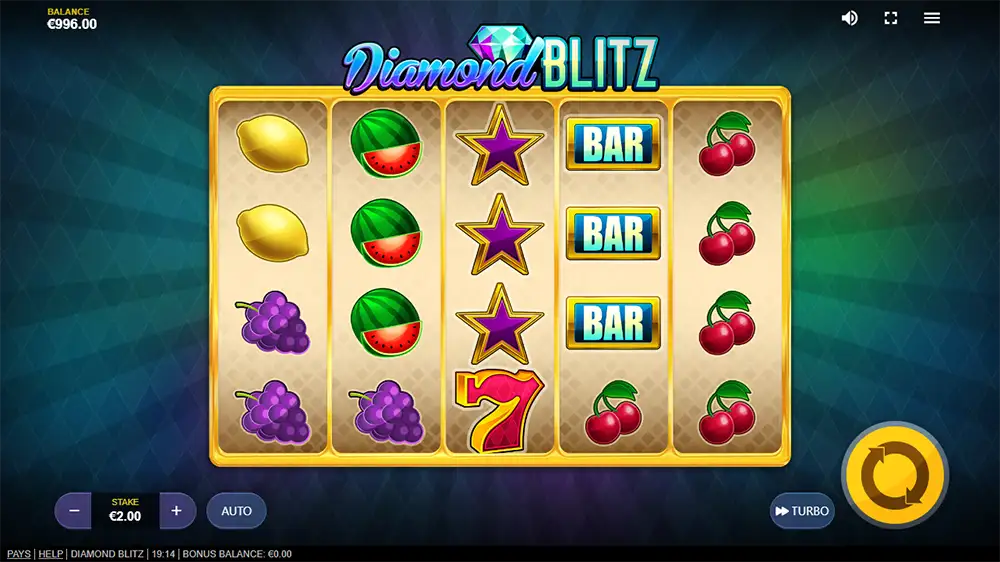 Probar juego Diamond Blitz Slot Diamond Blitz Slot