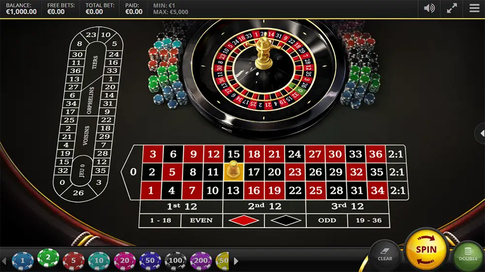 Probar juego European Roulette European Roulette