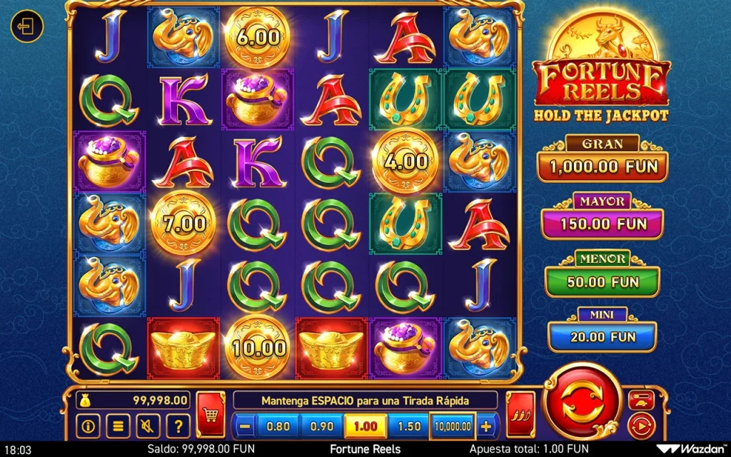 Fortune Reels Slot Juego Gratis