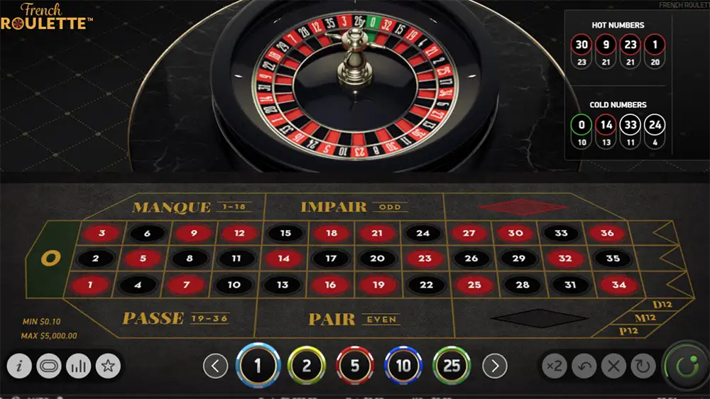 Probar juego French Roulette French Roulette