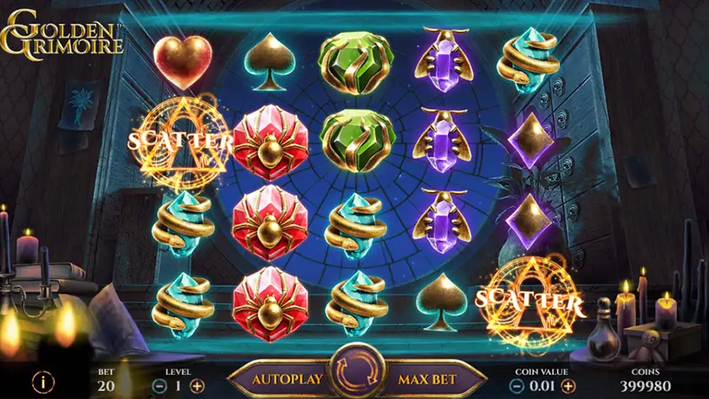 Probar juego Golden Grimoire Slot Golden Grimoire Slot
