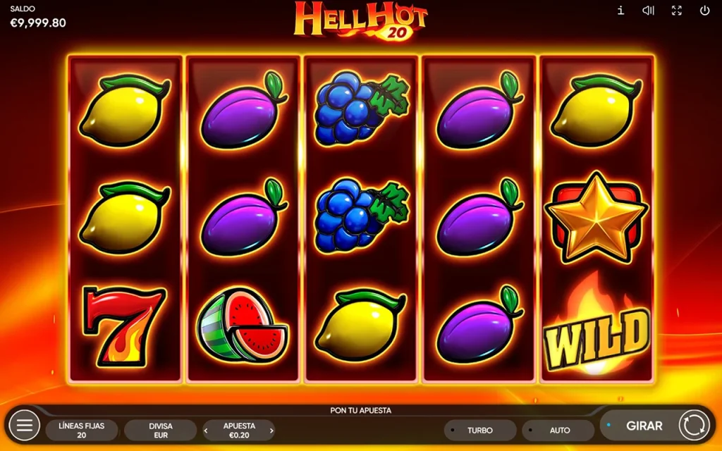 Hell Hot 20 Juego Gratis