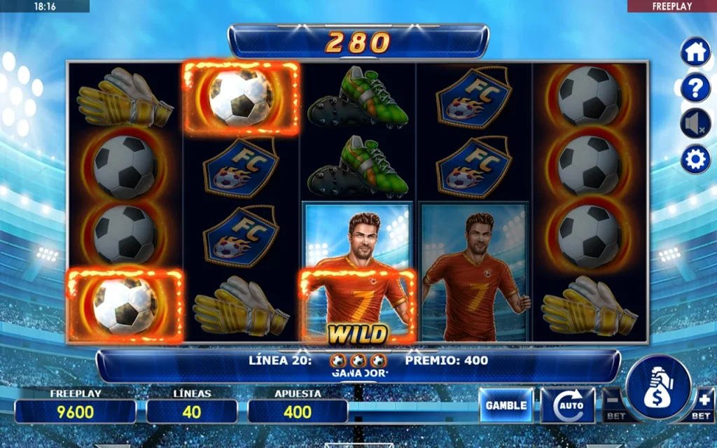 Hot Soccer Slot Juego Gratis