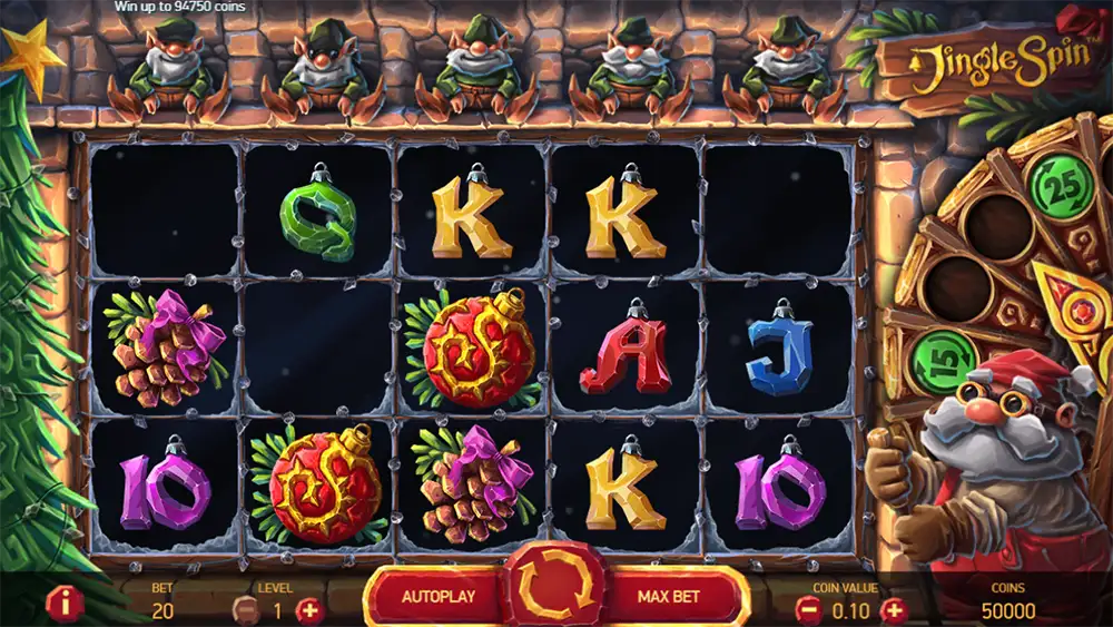 Probar juego Jingle Spin Slot Jingle Spin Slot