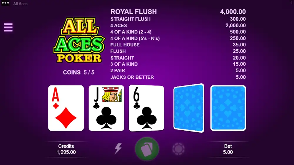 Probar juego Joker Poker (Microgaming) Joker Poker (Microgaming)