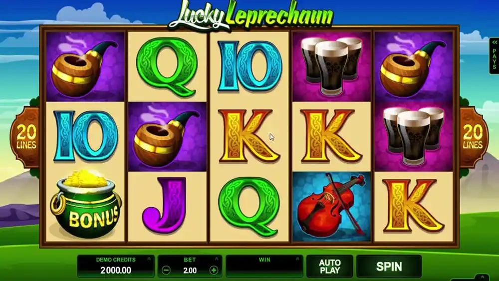 Probar juego Lucky Leprechaun Slot Lucky Leprechaun Slot
