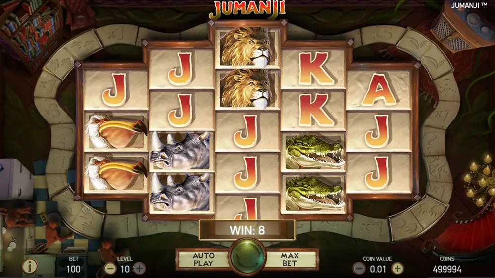 Probar juego Jumanji Video Slot Jumanji Video Slot