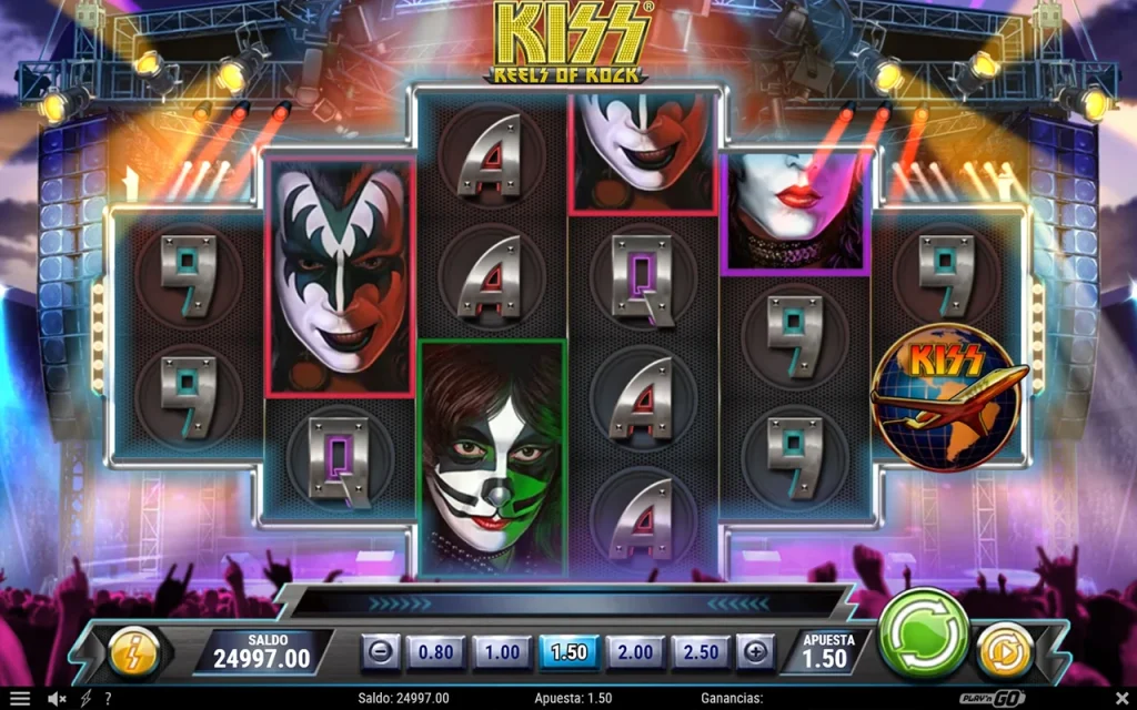 KISS Reels of Rock Juego Gratis