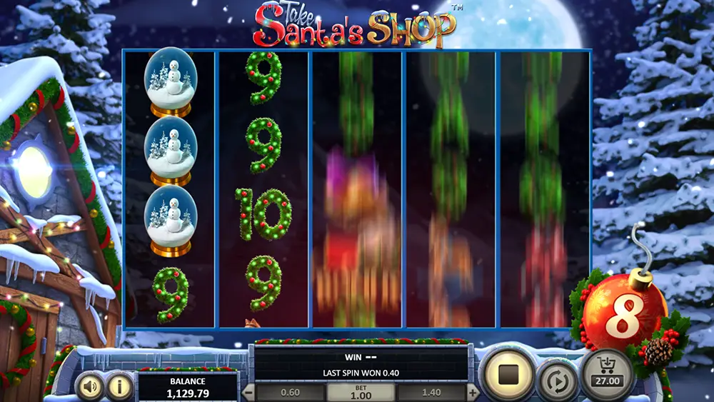 Take Santa’s Shop Slot