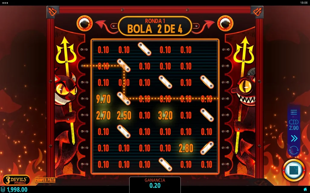 3 Devils Pinball Slot Bono